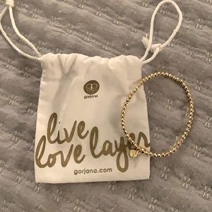 Gorjana gold stretch bracelet